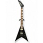 Used 1997 Jackson Professional King V Black and White Solid Body Electric Guitar thumbnail