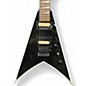 Used 1997 Jackson Professional King V Black and White Solid Body Electric Guitar