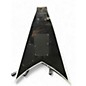 Used 1997 Jackson Professional King V Black and White Solid Body Electric Guitar
