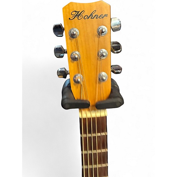 Used Hohner hw60 acoustic Blonde Acoustic Guitar