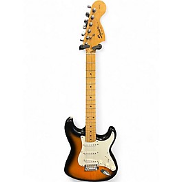 Used Squier STRATOCASTER 3 Color Sunburst Solid Body Electric Guitar