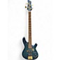 Used 2004 Yamaha TRB4 Satin Blue Electric Bass Guitar thumbnail