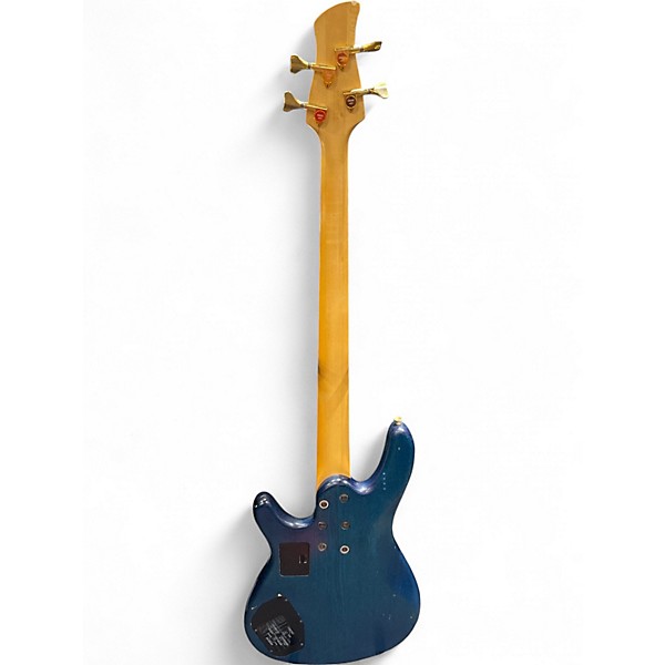 Used 2004 Yamaha TRB4 Satin Blue Electric Bass Guitar