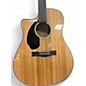 Used Fender classic design 60 Natural Acoustic Electric Guitar