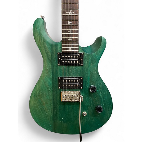Used 2020s PRS CE24 Turquoise Solid Body Electric Guitar