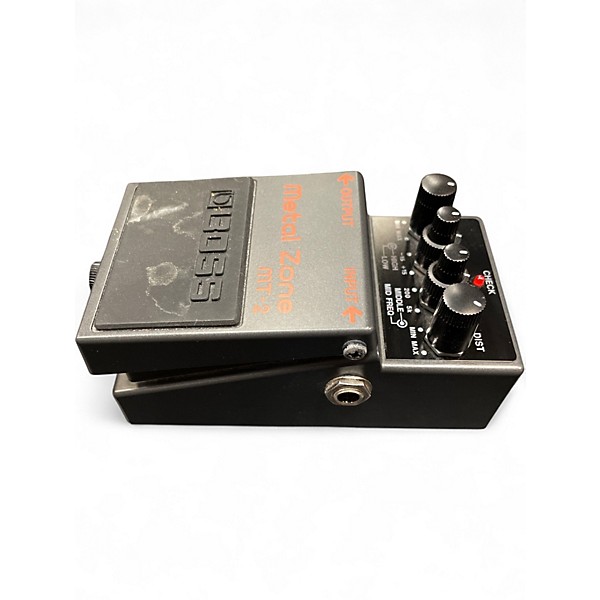 Used BOSS MT2 Metal Zone Distortion Effect Pedal