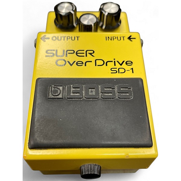 Used BOSS SD1 Super Overdrive Effect Pedal