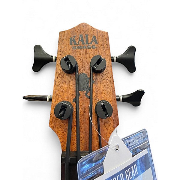 Used Kala Ubass Bass Natural Ukulele