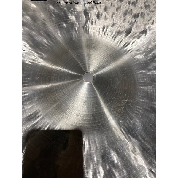 Used MEINL 22in Byzance Extra Hammered Ride Cymbal