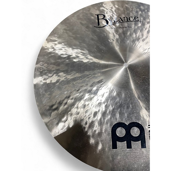Used MEINL 22in Byzance Extra Hammered Ride Cymbal