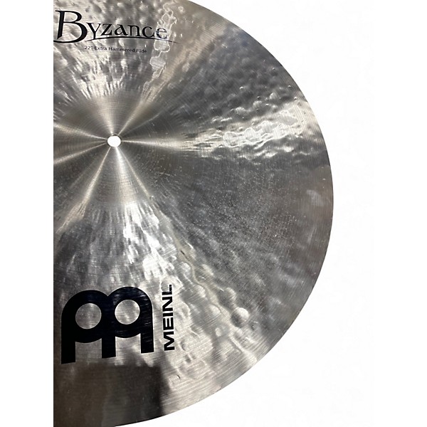 Used MEINL 22in Byzance Extra Hammered Ride Cymbal
