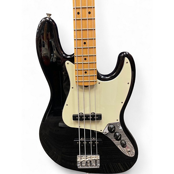 Used Fender American Performer Jazz Bass Black Electric Bass Guitar