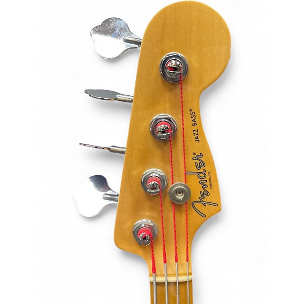 Used Fender American Performer Jazz Bass Black Electric Bass Guitar