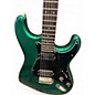 Used Squier Contemporary Series Stratocaster Green Solid Body Electric Guitar