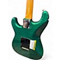 Used Squier Contemporary Series Stratocaster Green Solid Body Electric Guitar