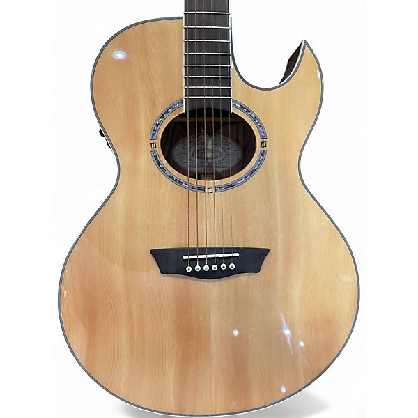 Used Washburn Nuno Bettencourt Signature EA20SNB Natural Acoustic Electric Guitar