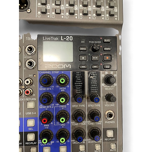 Used Zoom L20 Digital Mixer