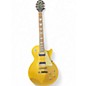 Used Epiphone Les Paul Classic Worn Gold Top Solid Body Electric Guitar thumbnail