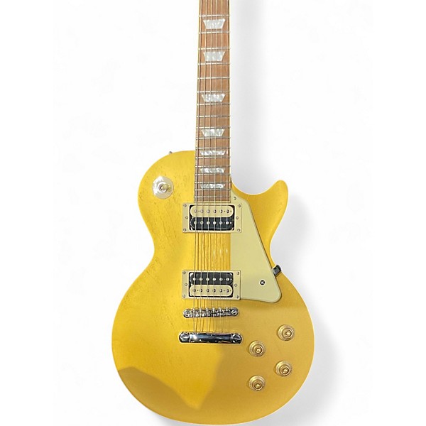Used Epiphone Les Paul Classic Worn Gold Top Solid Body Electric Guitar