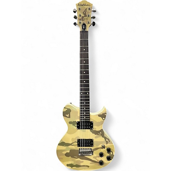 Used Washburn WI14 MILITARY Solid Body Electric Guitar