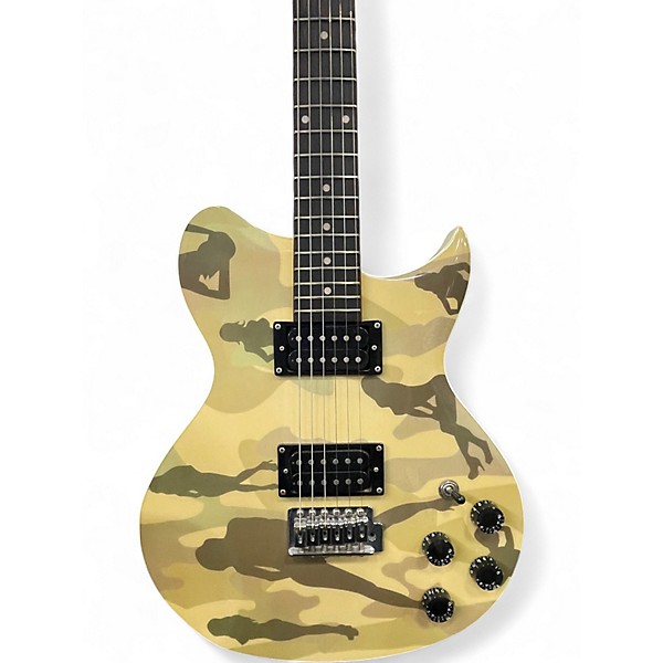 Used Washburn WI14 MILITARY Solid Body Electric Guitar