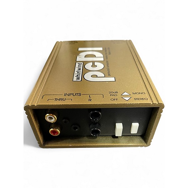 Used Whirlwind pcDI STEREO DIRECT BOX Direct Box
