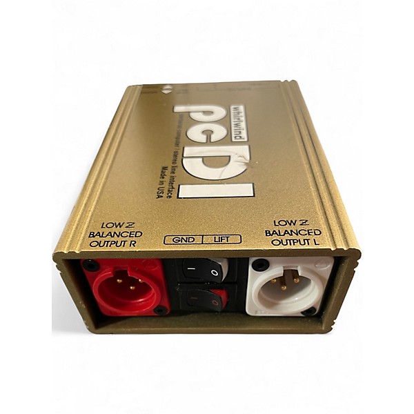 Used Whirlwind pcDI STEREO DIRECT BOX Direct Box