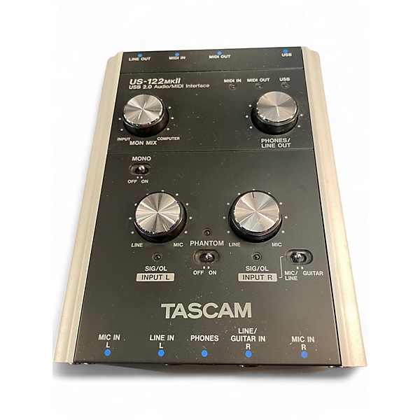 Used TASCAM US-122MKII Audio Interface