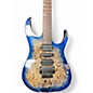 Used Ibanez Rg107 premium Jewel Blue Solid Body Electric Guitar