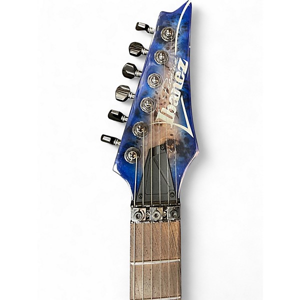 Used Ibanez Rg107 premium Jewel Blue Solid Body Electric Guitar