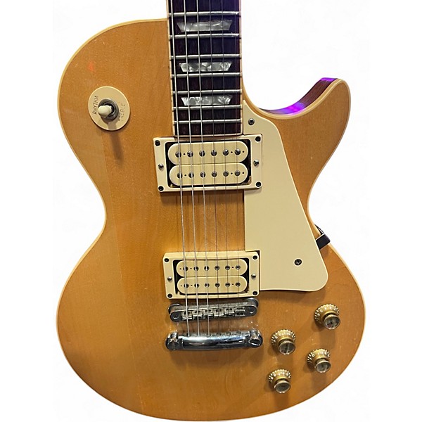 Vintage 1976 Gibson Les Paul Deluxe Maple Solid Body Electric Guitar