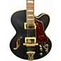 Used 2022 Ibanez AF75G Satin Black Hollow Body Electric Guitar