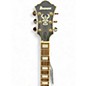 Used 2022 Ibanez AF75G Satin Black Hollow Body Electric Guitar