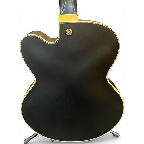 Used 2022 Ibanez AF75G Satin Black Hollow Body Electric Guitar