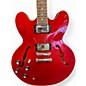 Used Epiphone ES335 Left Handed Cherry Hollow Body Electric Guitar