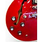 Used Epiphone ES335 Left Handed Cherry Hollow Body Electric Guitar