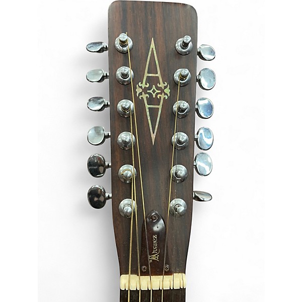 Vintage 1975 Alvarez 5021 Natural 12 String Acoustic Guitar