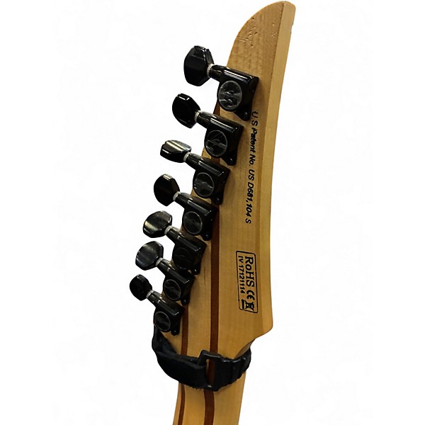 Used Legator NINJA 7 STRING MULTISCALE Trans Brown Solid Body Electric Guitar