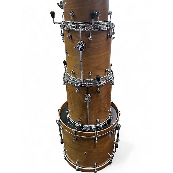 Used Hendrix 5 Piece walnut Natural walnut Drum Kit