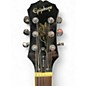 Used 2003 Epiphone LES PAUL Amber Solid Body Electric Guitar