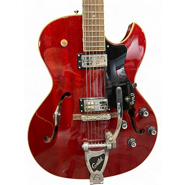 Used Guild SF III RED Hollow Body Electric Guitar