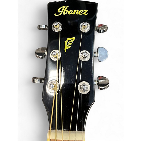 Used Ibanez PN12E-VMS 3U8 Cherry Sunburst Acoustic Guitar