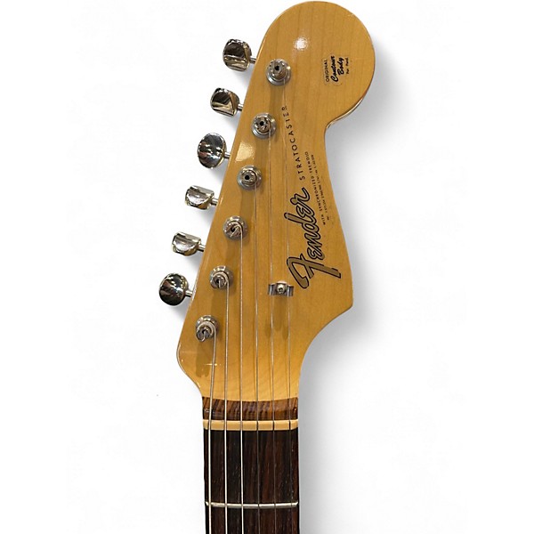 Used 2014 Fender 1965 American Vintage Stratocaster 3 Color Sunburst Solid Body Electric Guitar