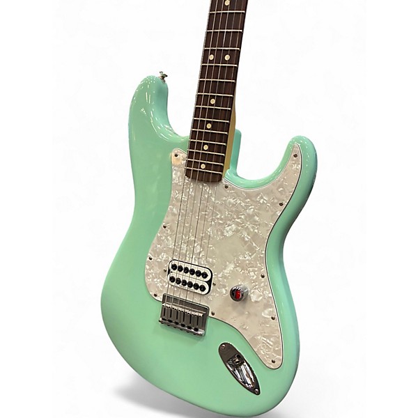 Used Fender Tom Delonge Signature Stratocaster Seafoam Green Solid Body Electric Guitar