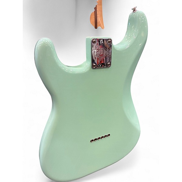 Used Fender Tom Delonge Signature Stratocaster Seafoam Green Solid Body Electric Guitar