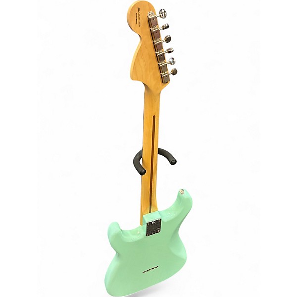 Used Fender Tom Delonge Signature Stratocaster Seafoam Green Solid Body Electric Guitar