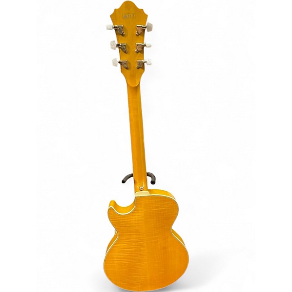 Used 2017 Ibanez GB30th George Benson Signature Natural Hollow Body Electric Guitar