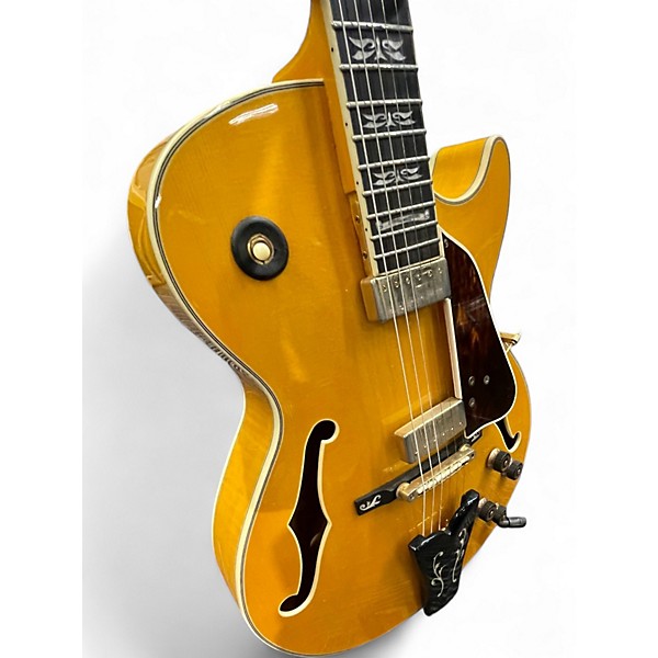 Used 2017 Ibanez GB30th George Benson Signature Natural Hollow Body Electric Guitar
