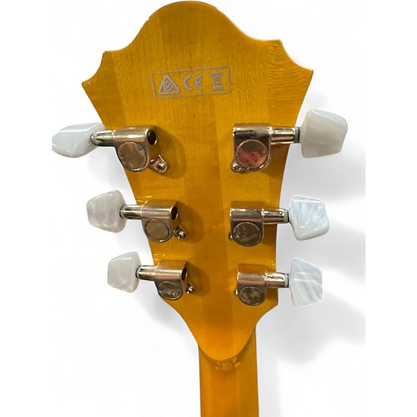 Used 2017 Ibanez GB30th George Benson Signature Natural Hollow Body Electric Guitar