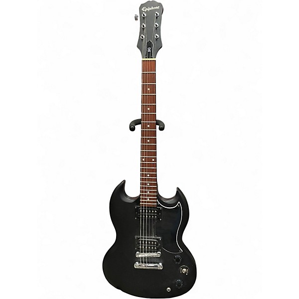 Used Epiphone SG MATTE BLACK Solid Body Electric Guitar